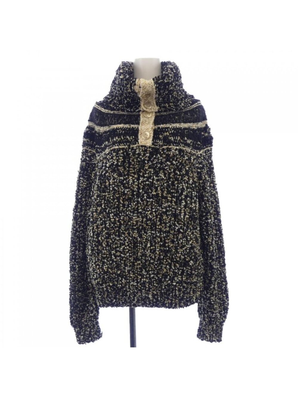 Chanel Knit Sweater Black